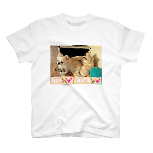 プチフラ🐕💕🐕 スタンダードTシャツ