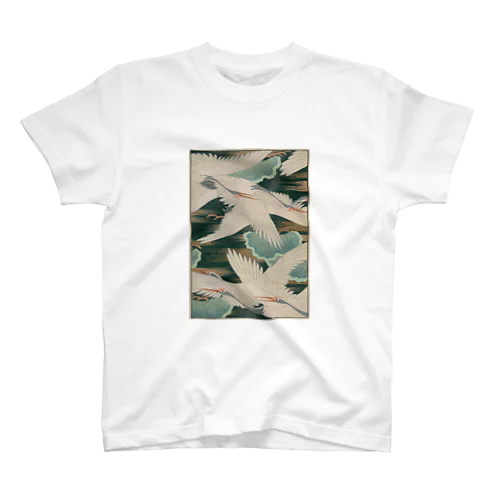 図案百種　鶴 Regular Fit T-Shirt