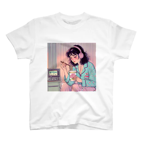 静かな夜のひととき Regular Fit T-Shirt