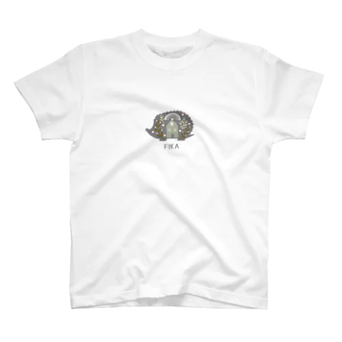 【FIKA 北欧 ハリネズミ】2 Regular Fit T-Shirt