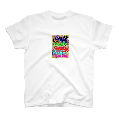 ペンキアート Regular Fit T-Shirt