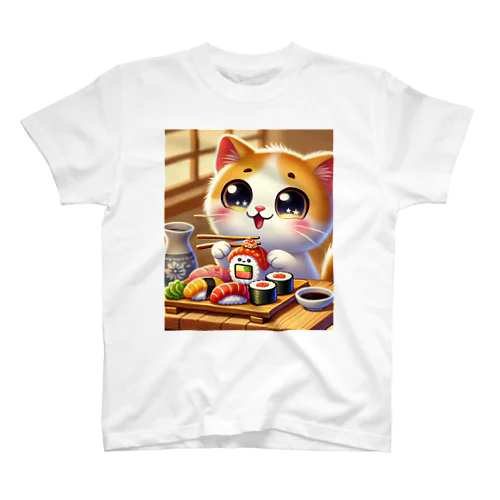 キラキラ寿司キャット Regular Fit T-Shirt