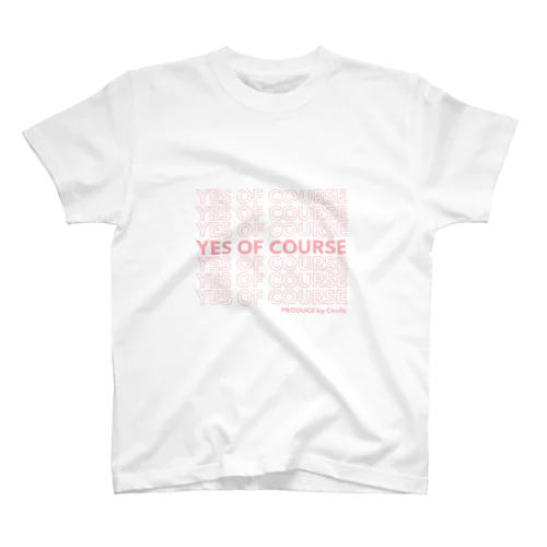 Cecilé × message logo スタンダードTシャツ