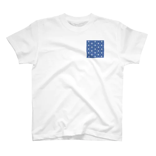 麻ノ葉ノ曼荼羅 Regular Fit T-Shirt