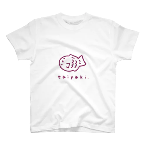 たい焼きグッズ（あずき） スタンダードTシャツ