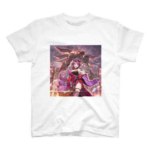 槐月スーヴァ様_illustration by 中村エイト Regular Fit T-Shirt
