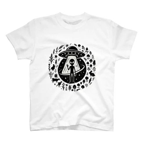 I love Alien Regular Fit T-Shirt