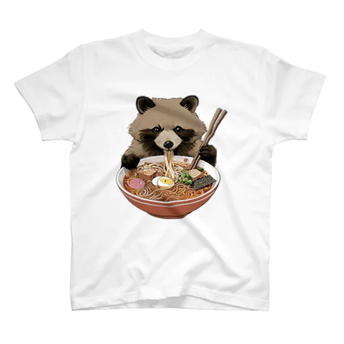 ラーメンたぬき Regular Fit T-Shirt