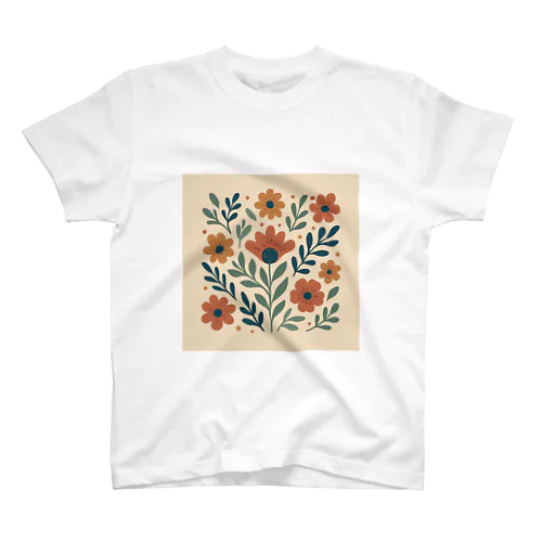 Nordic Flora（ノルディック・フローラ） Regular Fit T-Shirt