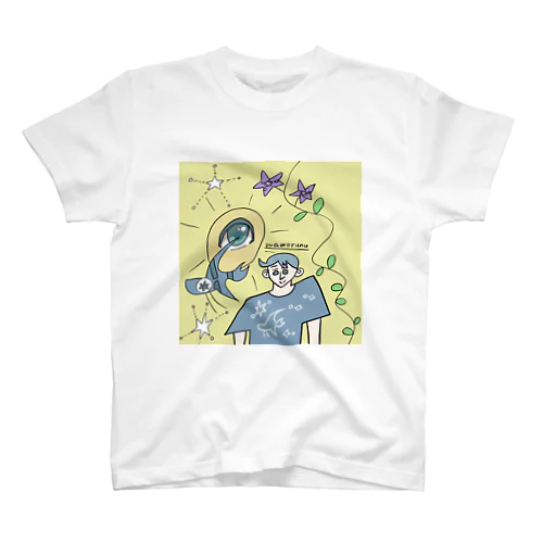 わー君/黄色の世界 Regular Fit T-Shirt