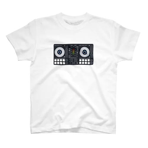 シンプルなDJコントローラーのイラストです! Regular Fit T-Shirt