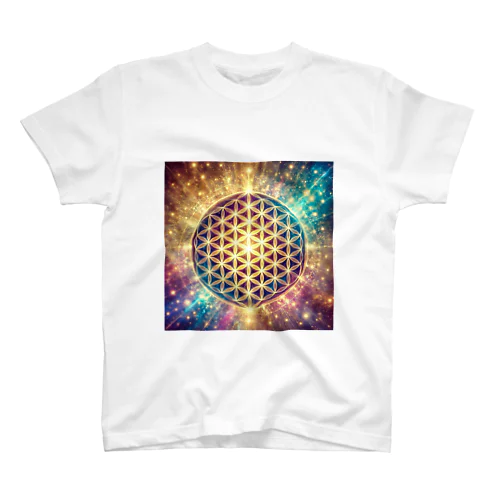 フラワーオブライフ Regular Fit T-Shirt
