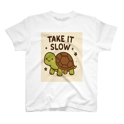 カメ　かわいい Regular Fit T-Shirt