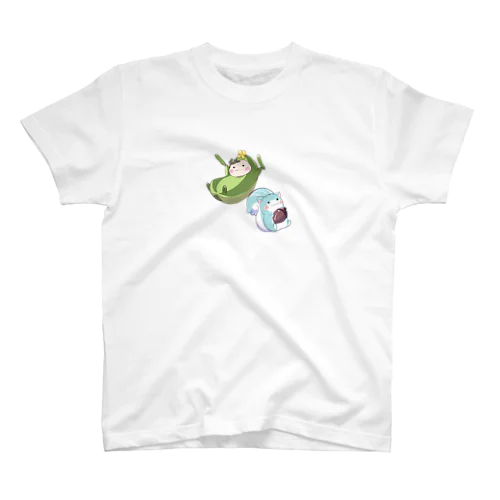 きゅうりの妖精&蒼いリス Regular Fit T-Shirt