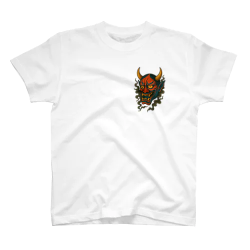 和柄　般若　壱 Regular Fit T-Shirt