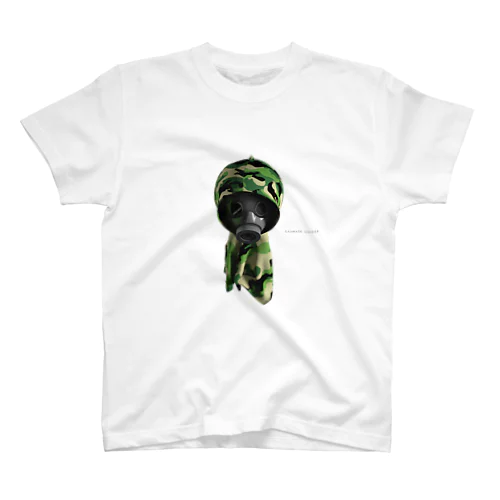 GasMask soldier スタンダードTシャツ