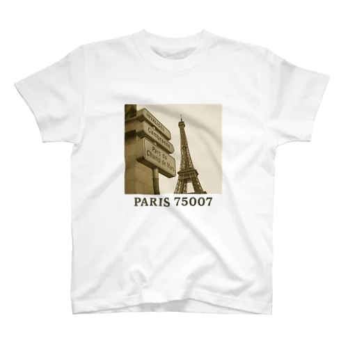 PARIS 75007 Tee Regular Fit T-Shirt