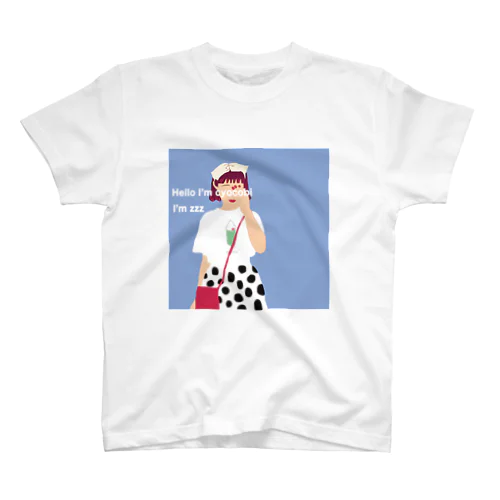 ちょこびのねむたいTシャツ 티셔츠