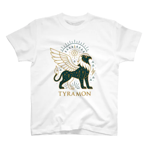 【空想神シリーズ】TYRAMON｜天空と王威の獣神Tシャツ Regular Fit T-Shirt