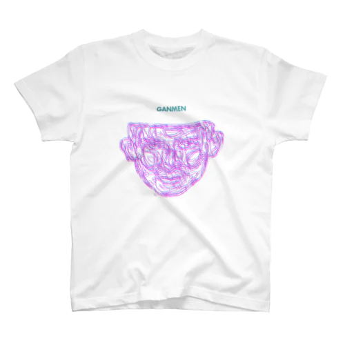 GANMEN_PINK Regular Fit T-Shirt