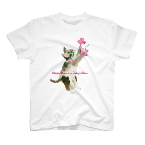 ハナミズキの夢見猫 Regular Fit T-Shirt