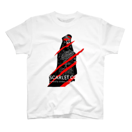【封神裂装】SCARLET CODE｜神律の断章Tシャツ Regular Fit T-Shirt