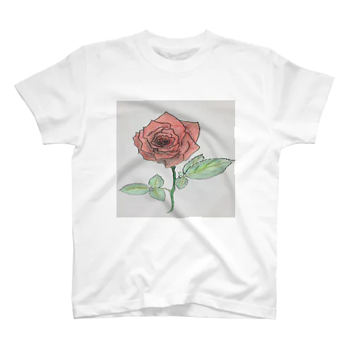 薔薇T Regular Fit T-Shirt