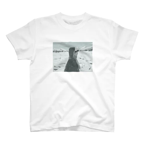 雪が恋しい Regular Fit T-Shirt