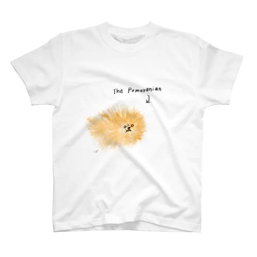 近所のポメラニアン Regular Fit T-Shirt