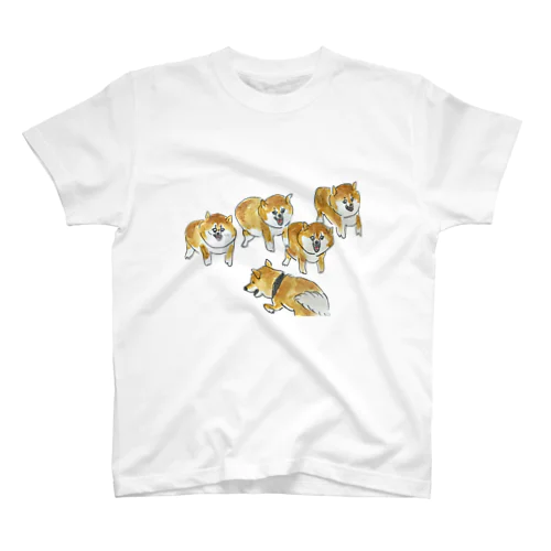 ムッキー柴 Regular Fit T-Shirt