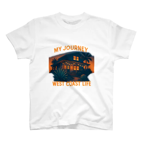 West Coast Porch – MY JOURNEY Regular Fit T-Shirt