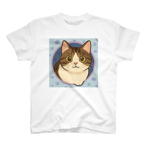 のぞき見ニャンコTシャツ Regular Fit T-Shirt