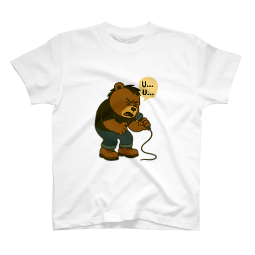 ノマドマくん｜U…U… 熱唱モード Regular Fit T-Shirt