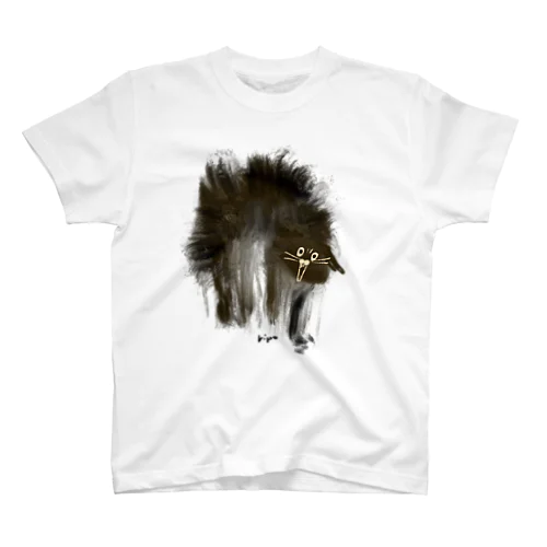 怒った猫」スタンダードTシャツの通販 ∞ SUZURI（スズリ）