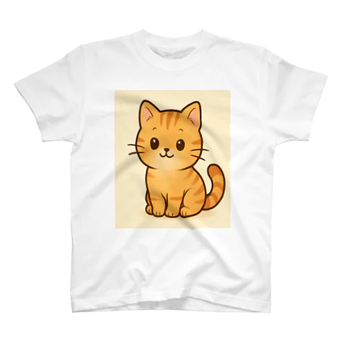 ぽってりネコのひだまりTシャツ Regular Fit T-Shirt
