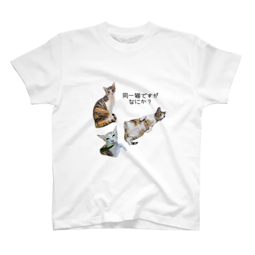 猫３変化 Regular Fit T-Shirt