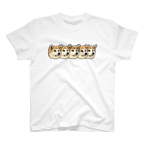 あきたふぇふぇふぇふぇふぇいす Regular Fit T-Shirt