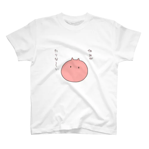 むにむに族＊赤 スタンダードTシャツ