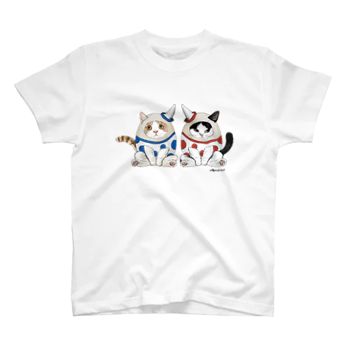まめこむニャンプティ Regular Fit T-Shirt