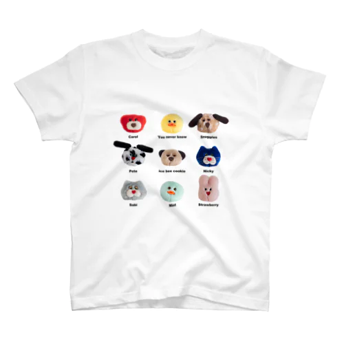 おかおたち Regular Fit T-Shirt
