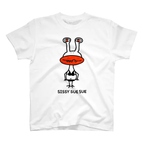 宇宙人SISSY SUE SUE スタンダードTシャツ