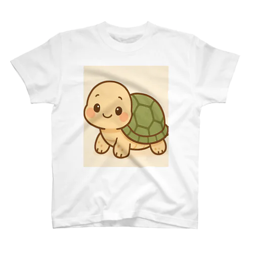 にこにこカメたん Regular Fit T-Shirt