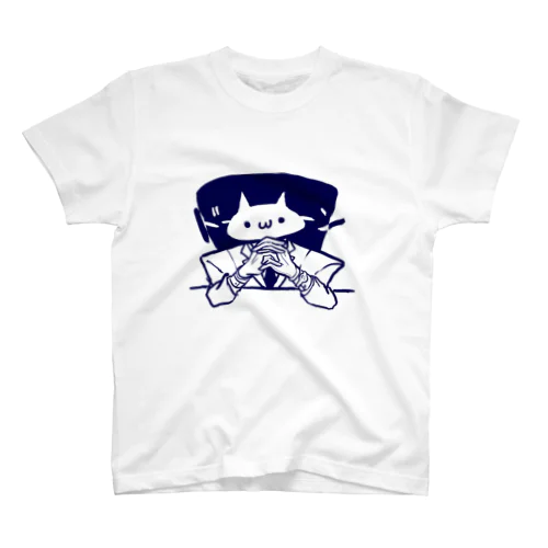 スーツねこさん スタンダードTシャツ