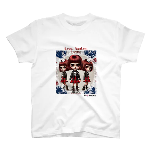 Ai Punk Girl｜ツンデレAiちゃんのロンドン・パンクスタイル　 Regular Fit T-Shirt