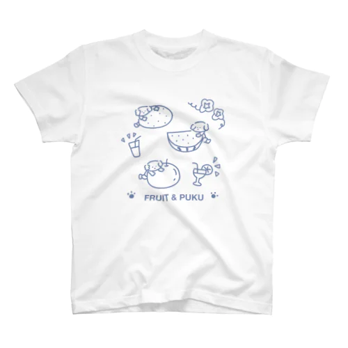 フルーツとプクTシャツ Regular Fit T-Shirt