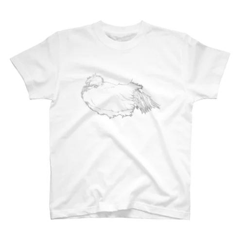 すやすや烏骨鶏 Regular Fit T-Shirt