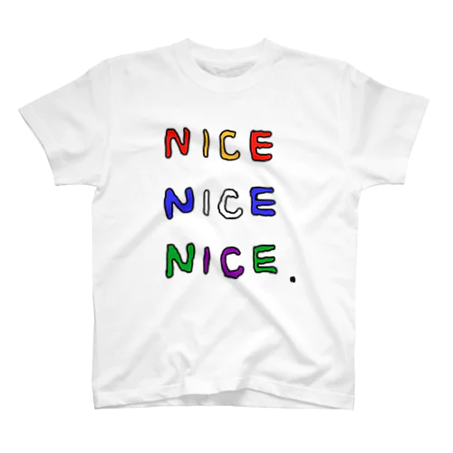  NICE NICE NICE スタンダードTシャツ