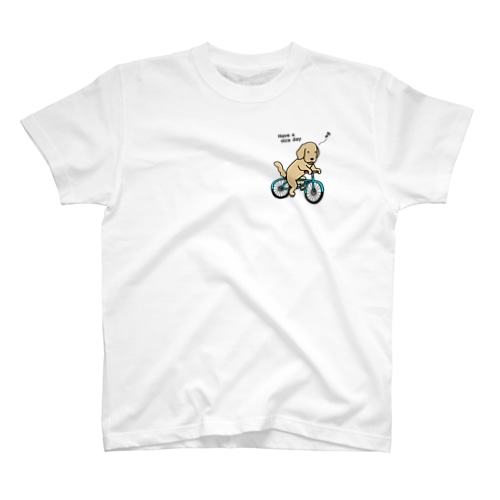 bicycle（両面2） Regular Fit T-Shirt