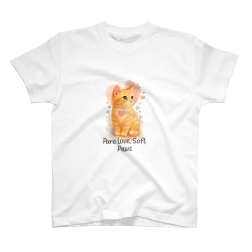 pure love soft paw Regular Fit T-Shirt