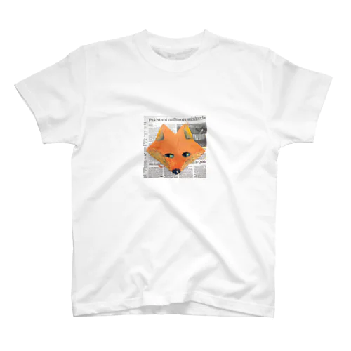 キツネは君をみる スタンダードTシャツ